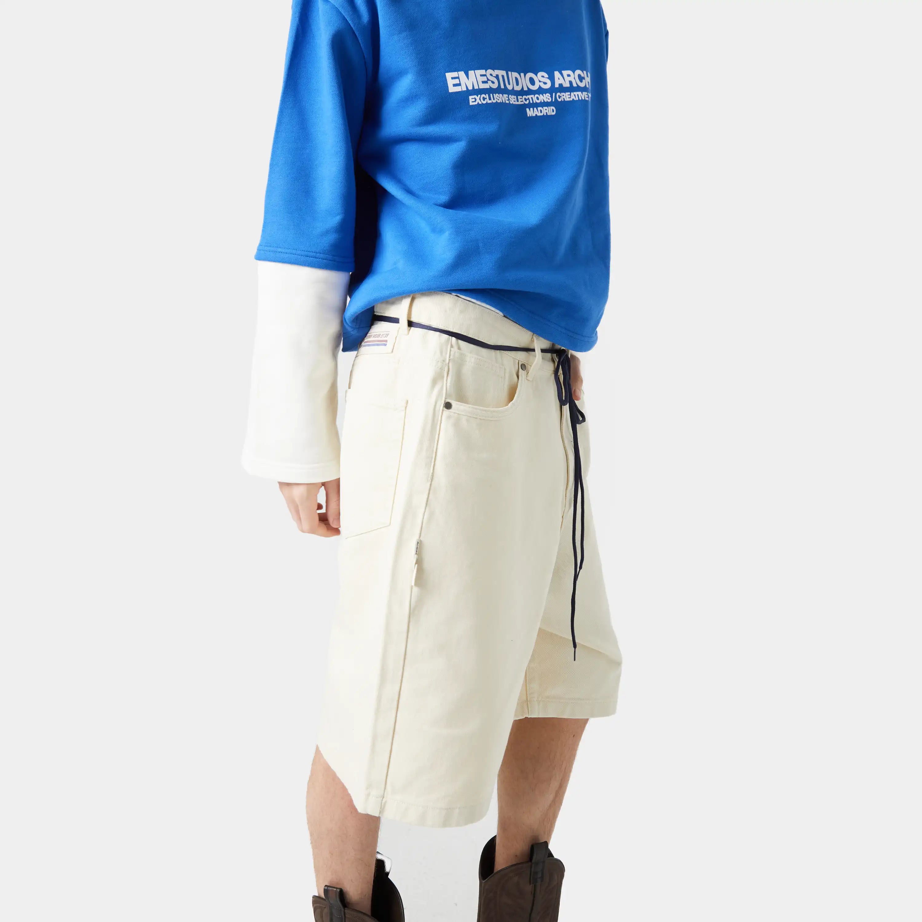 Andy Sand Denim Jorts