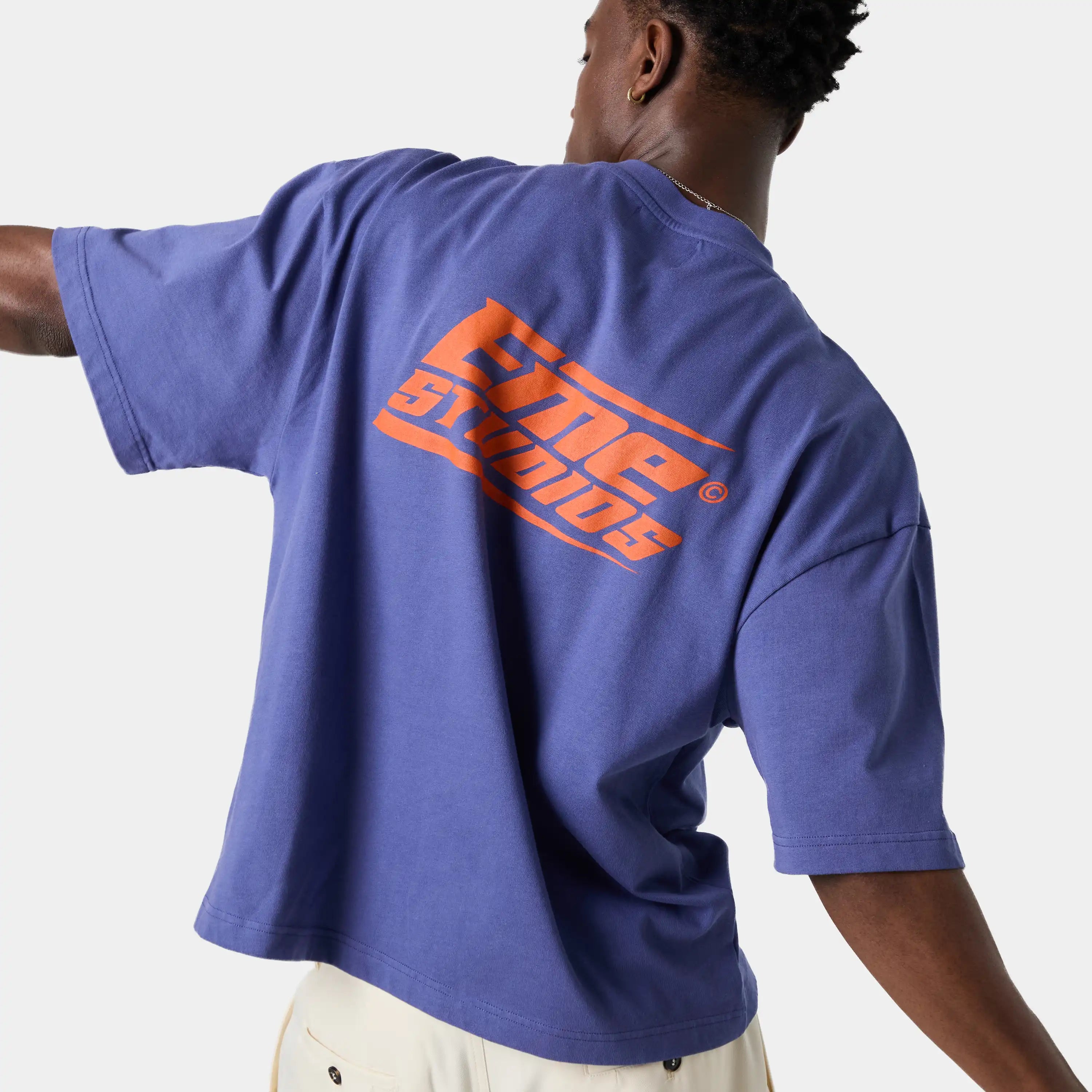 Speeding Up Sea Oversized Tee
