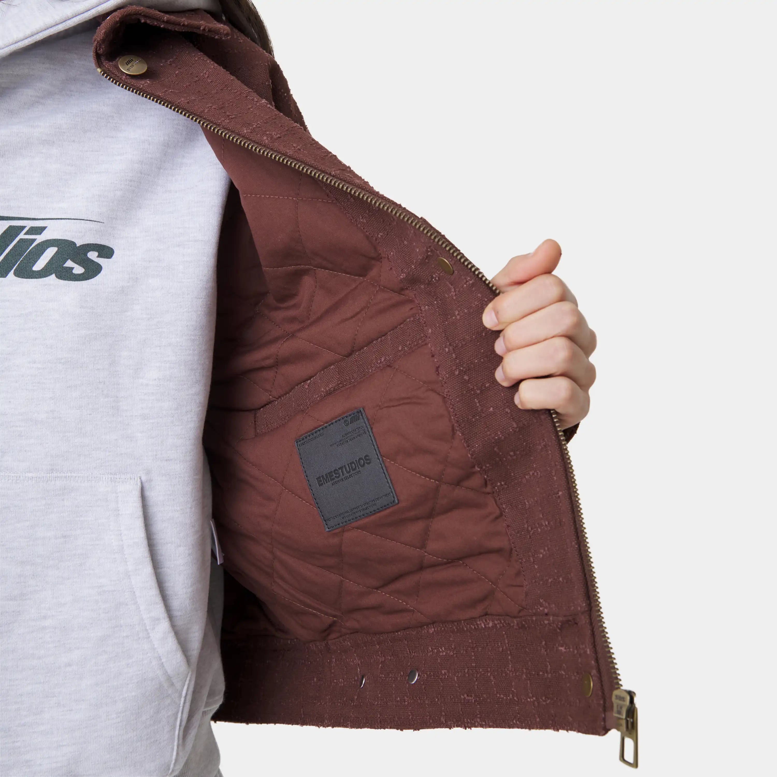 Ccort Needle Brown Jacket