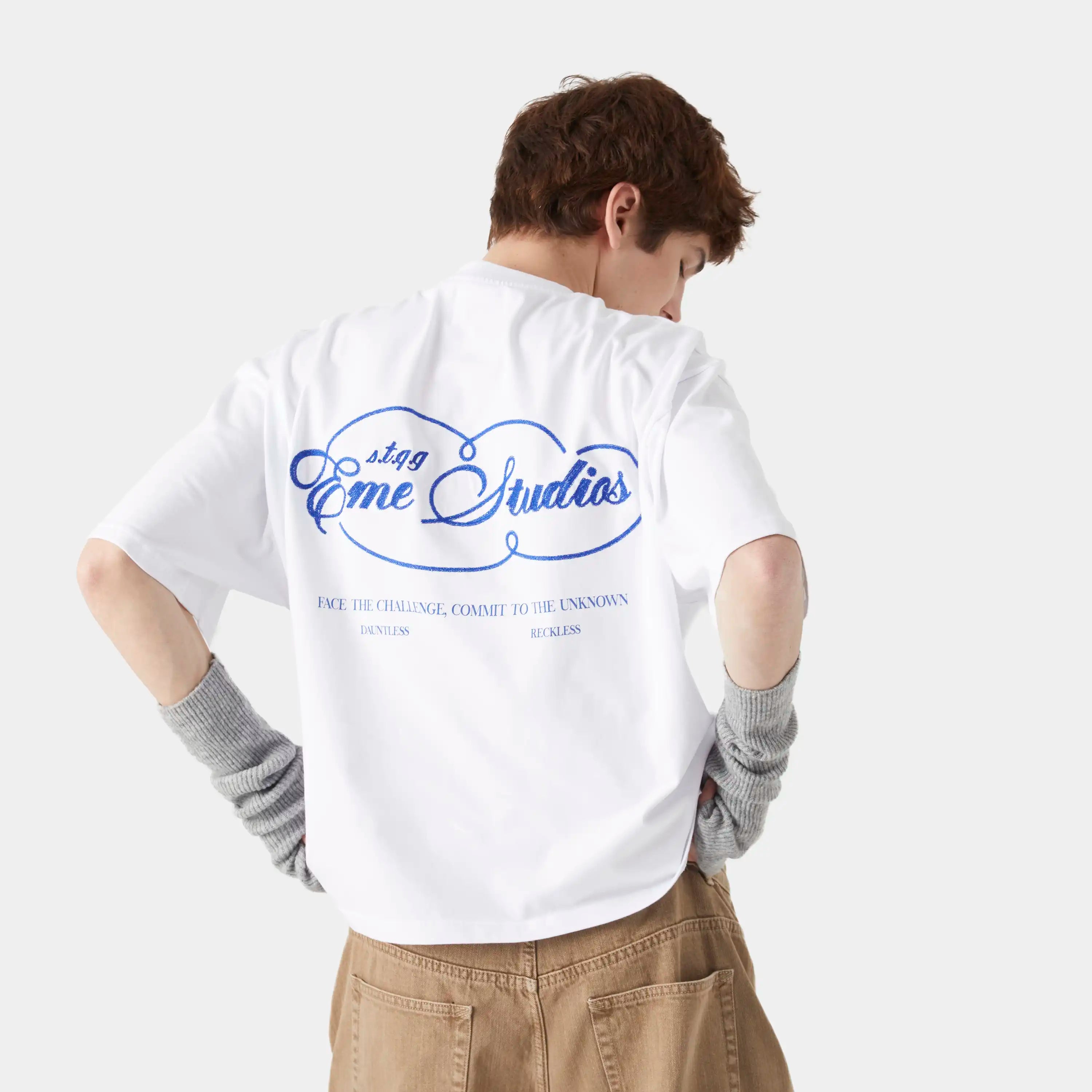 Courageous Pearl Oversized Tee