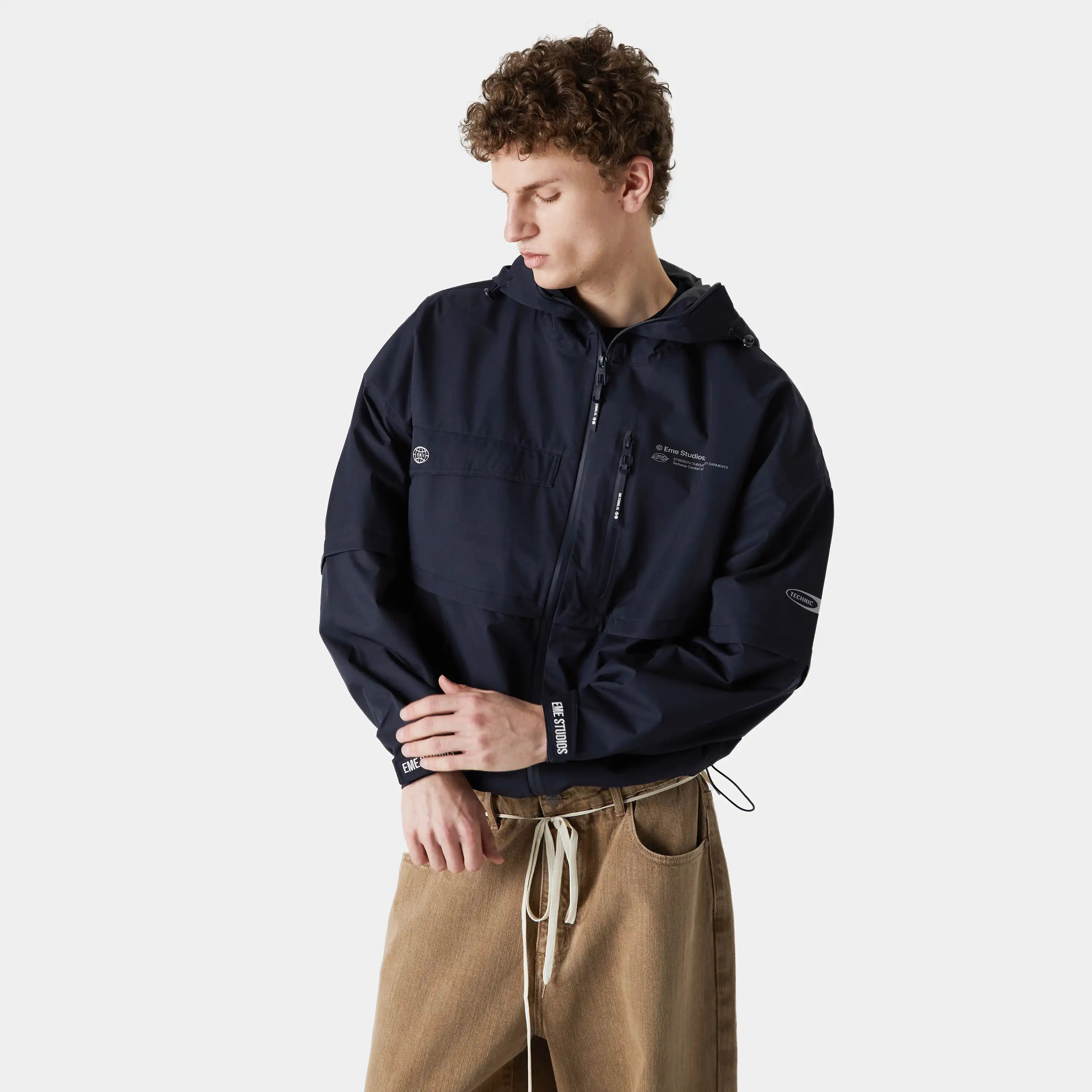 F - 5135 Navy Windbreaker