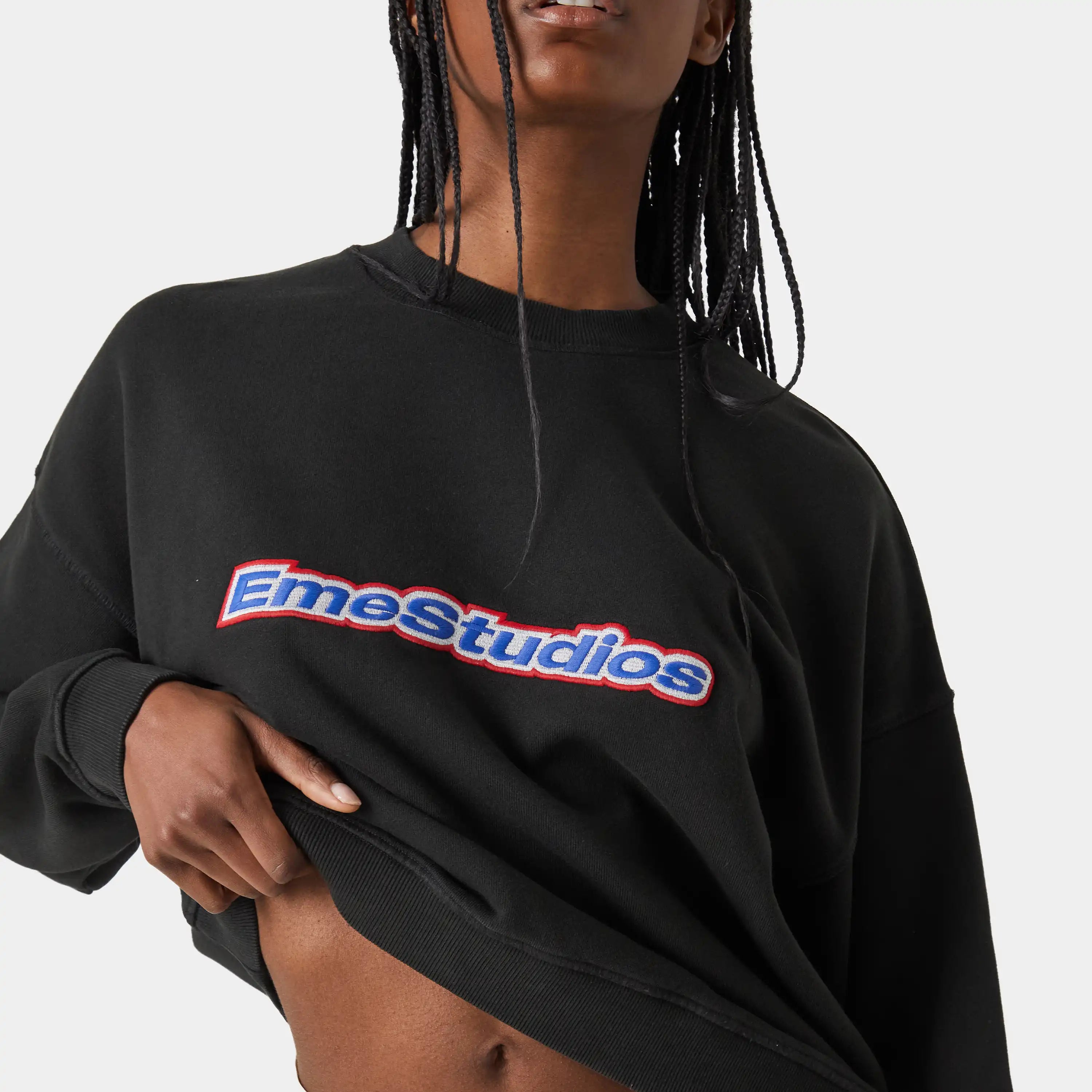 Box Shadow Oversized Crewneck