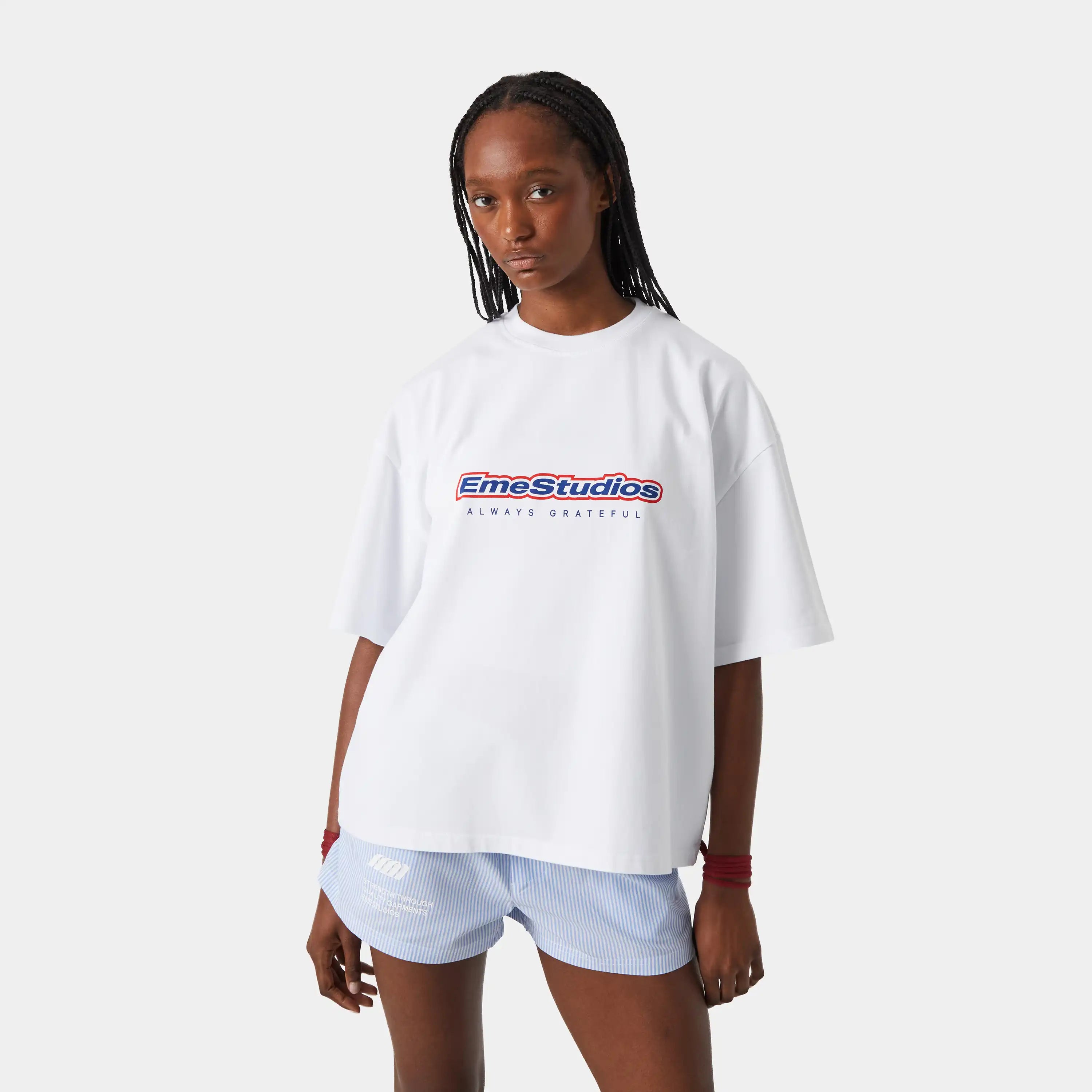 F Box Pearl Oversized Tee