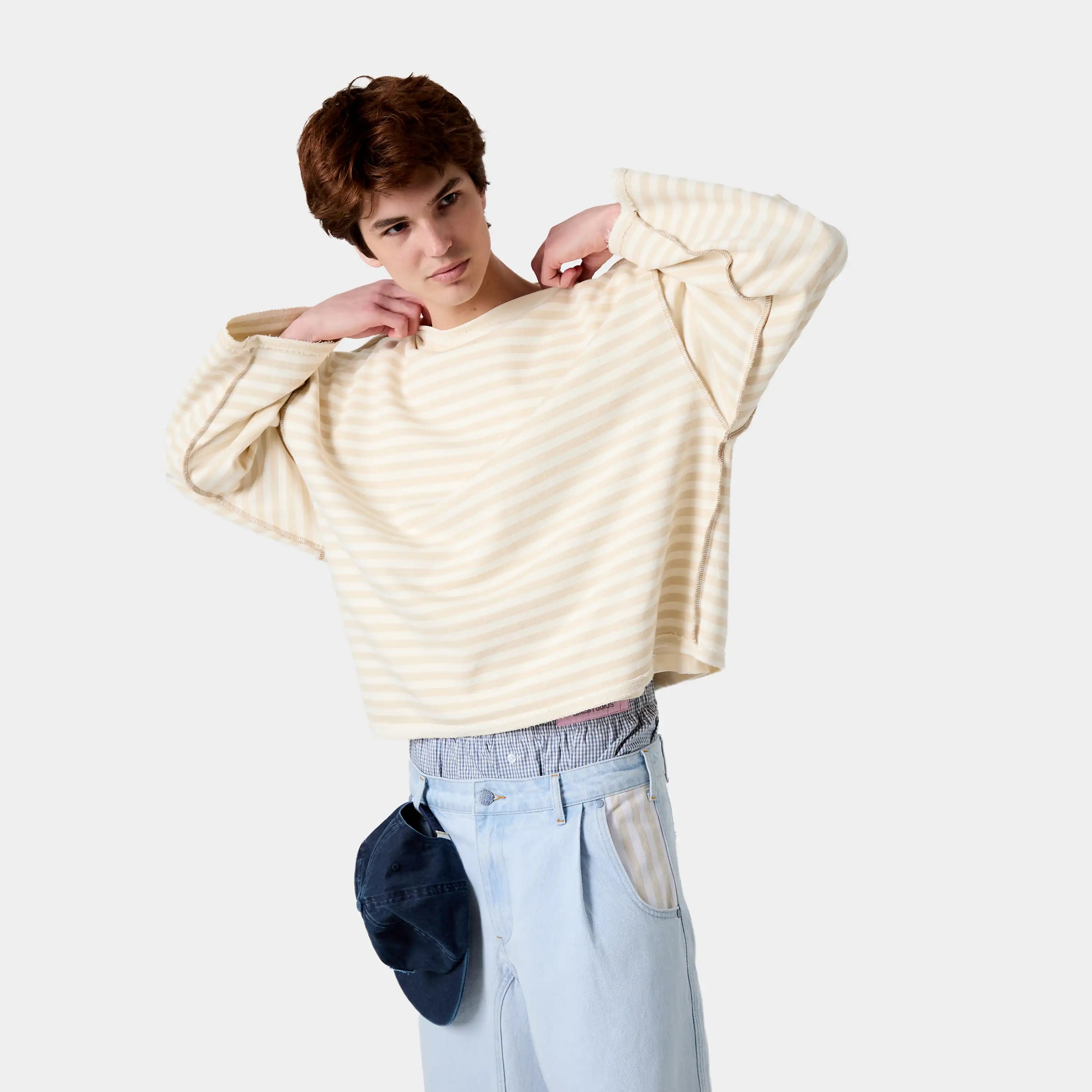 Sade Off Sand Reverse Crewneck