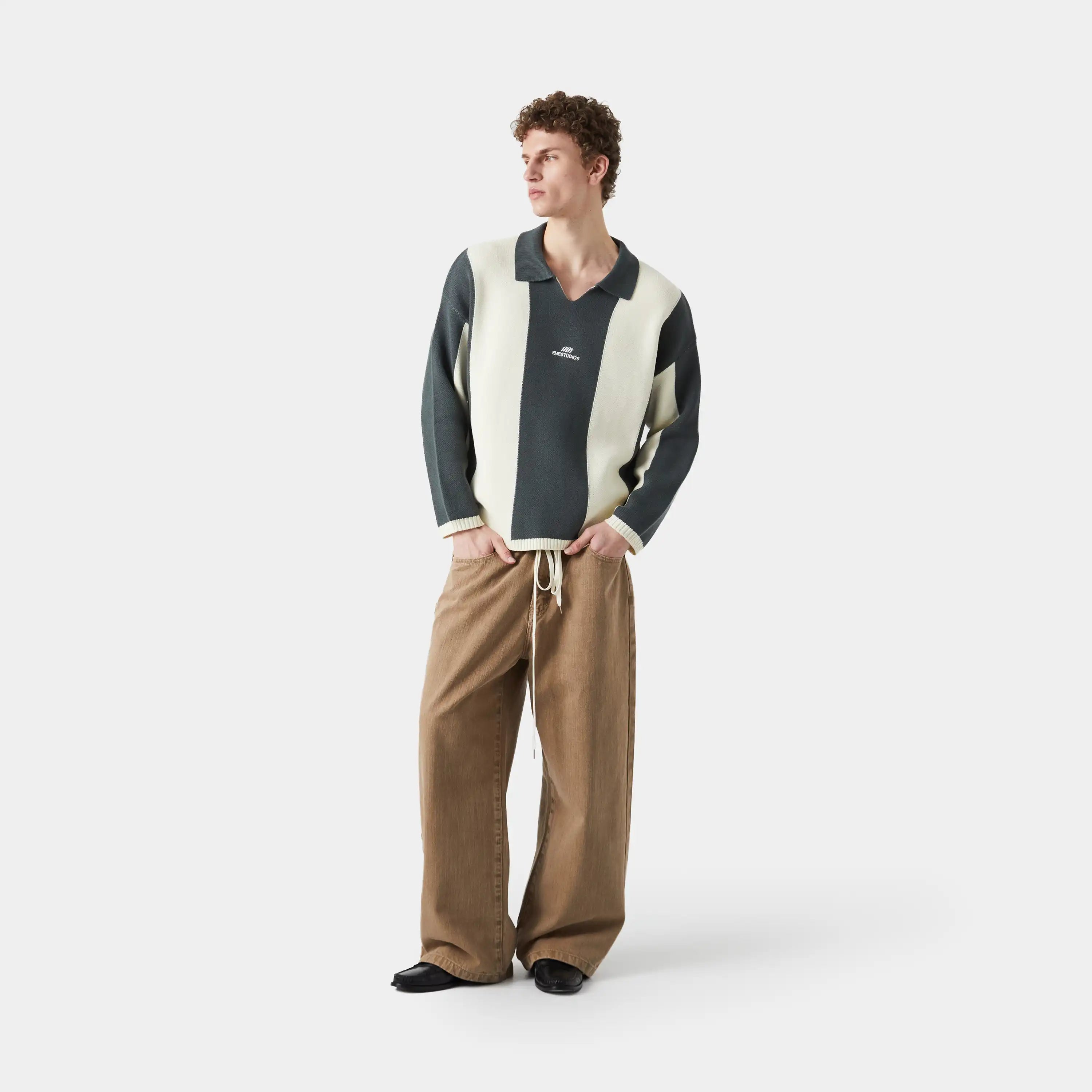 Celery Hunt Knit Sweater