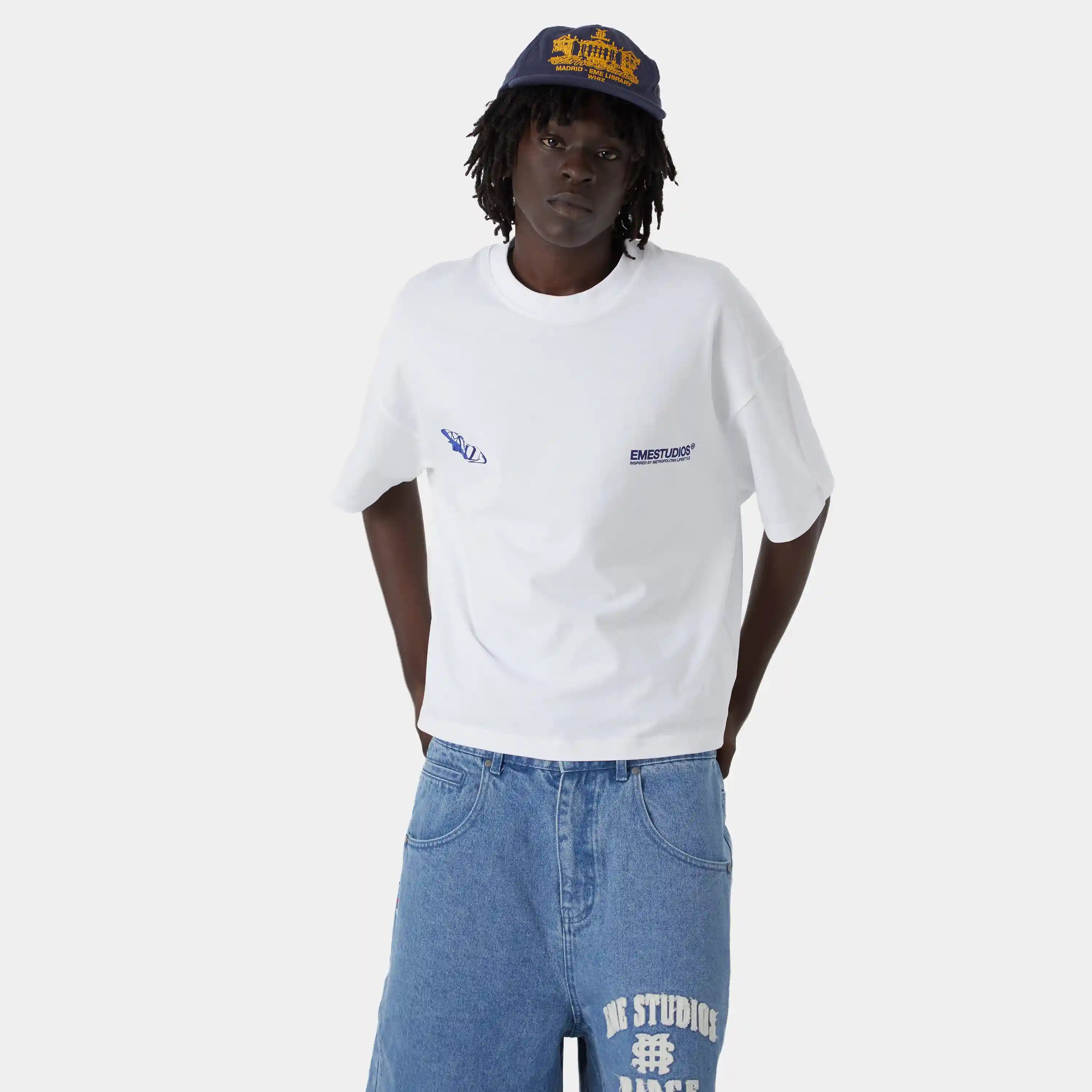 Houndstooh Pearl Oversized Tee