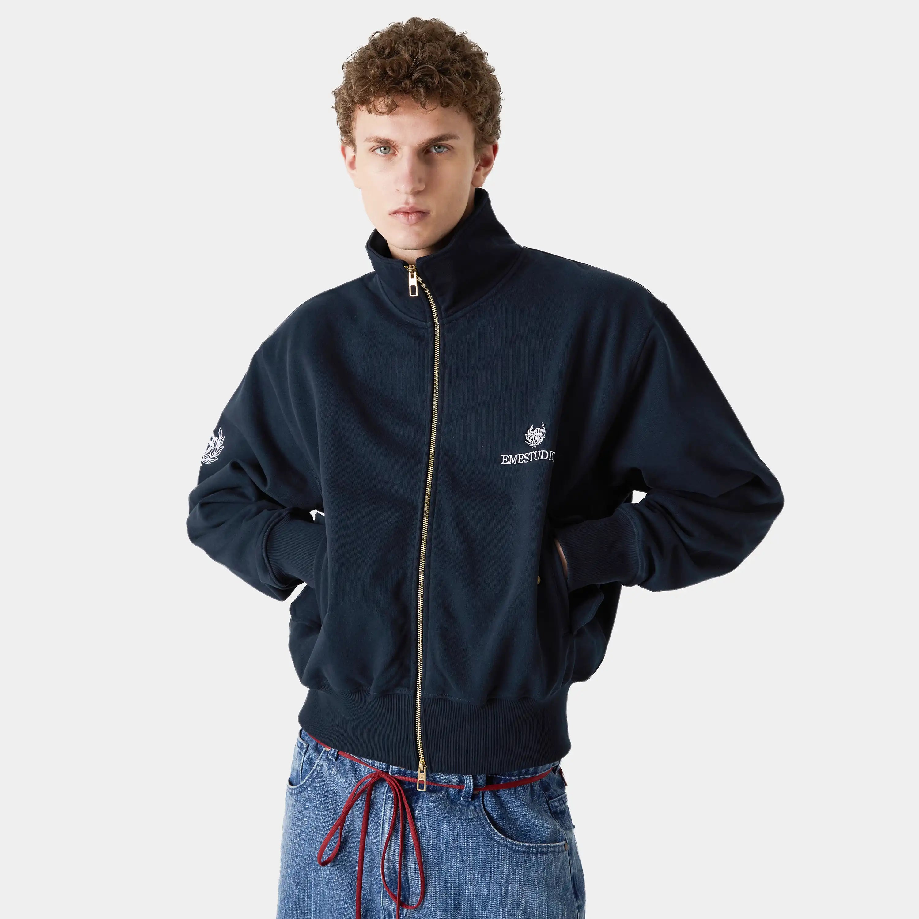 Serv Navy Full Zip Jacket