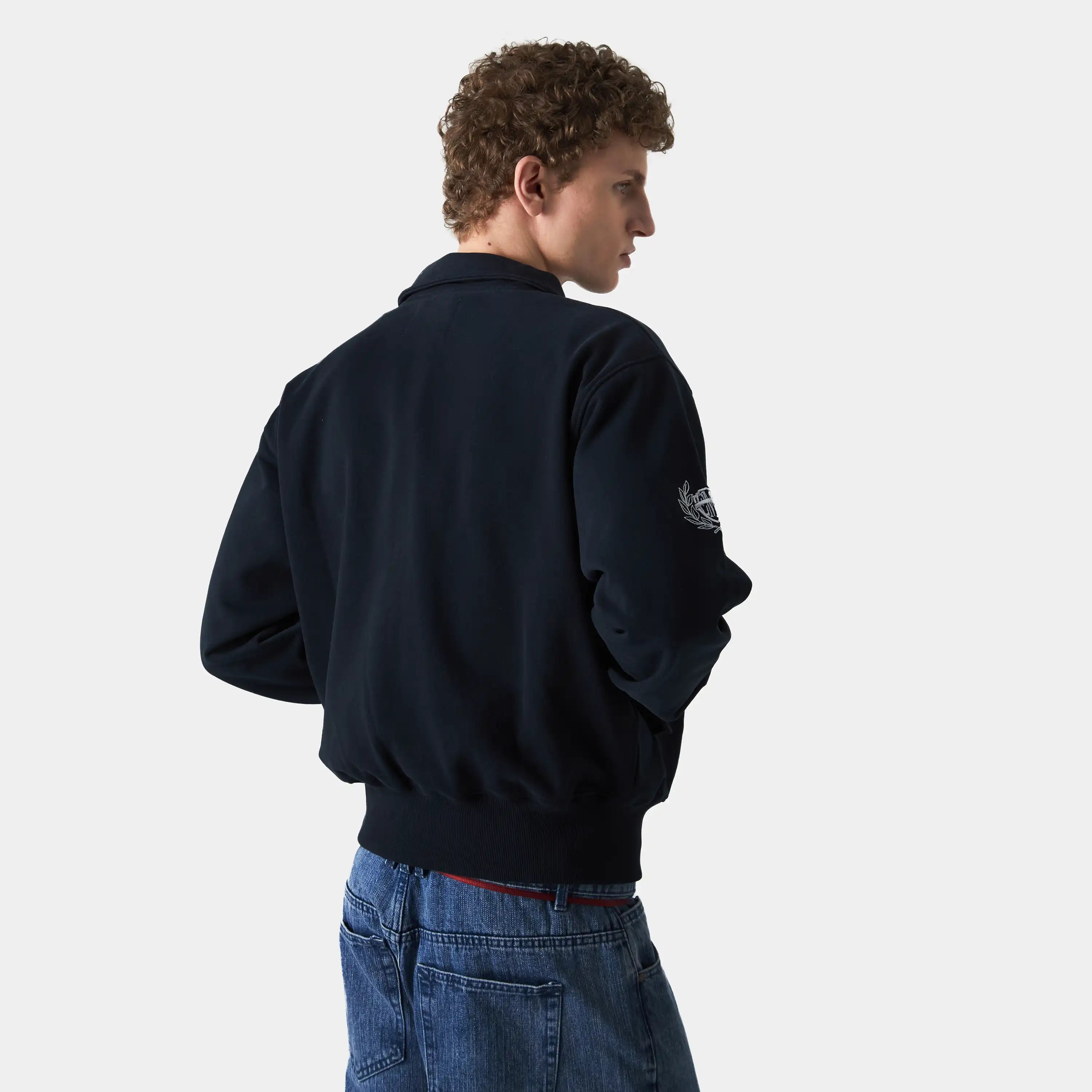 Serv Navy Full Zip Jacket