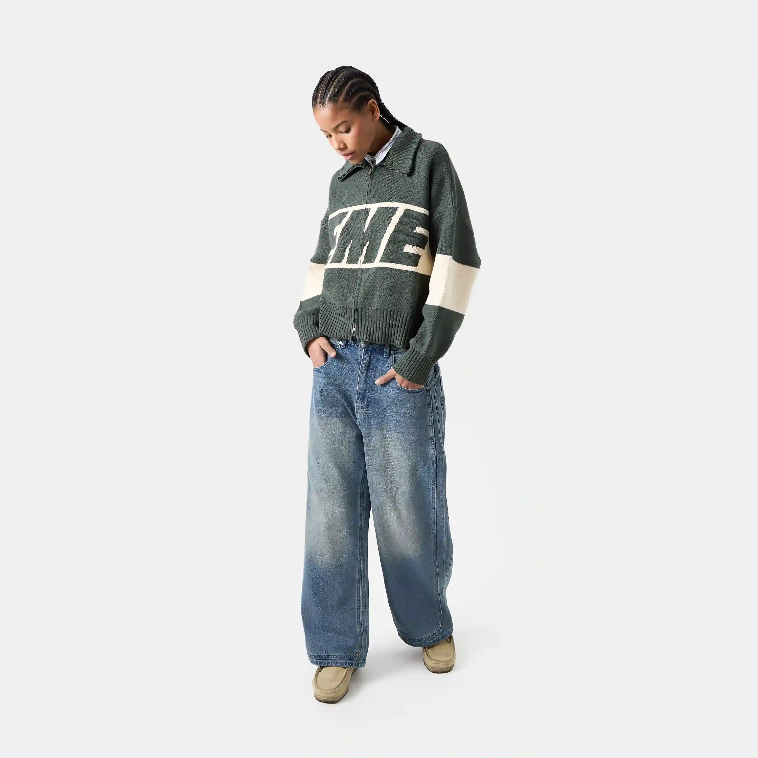 Thrill Hunt Zipper Knit