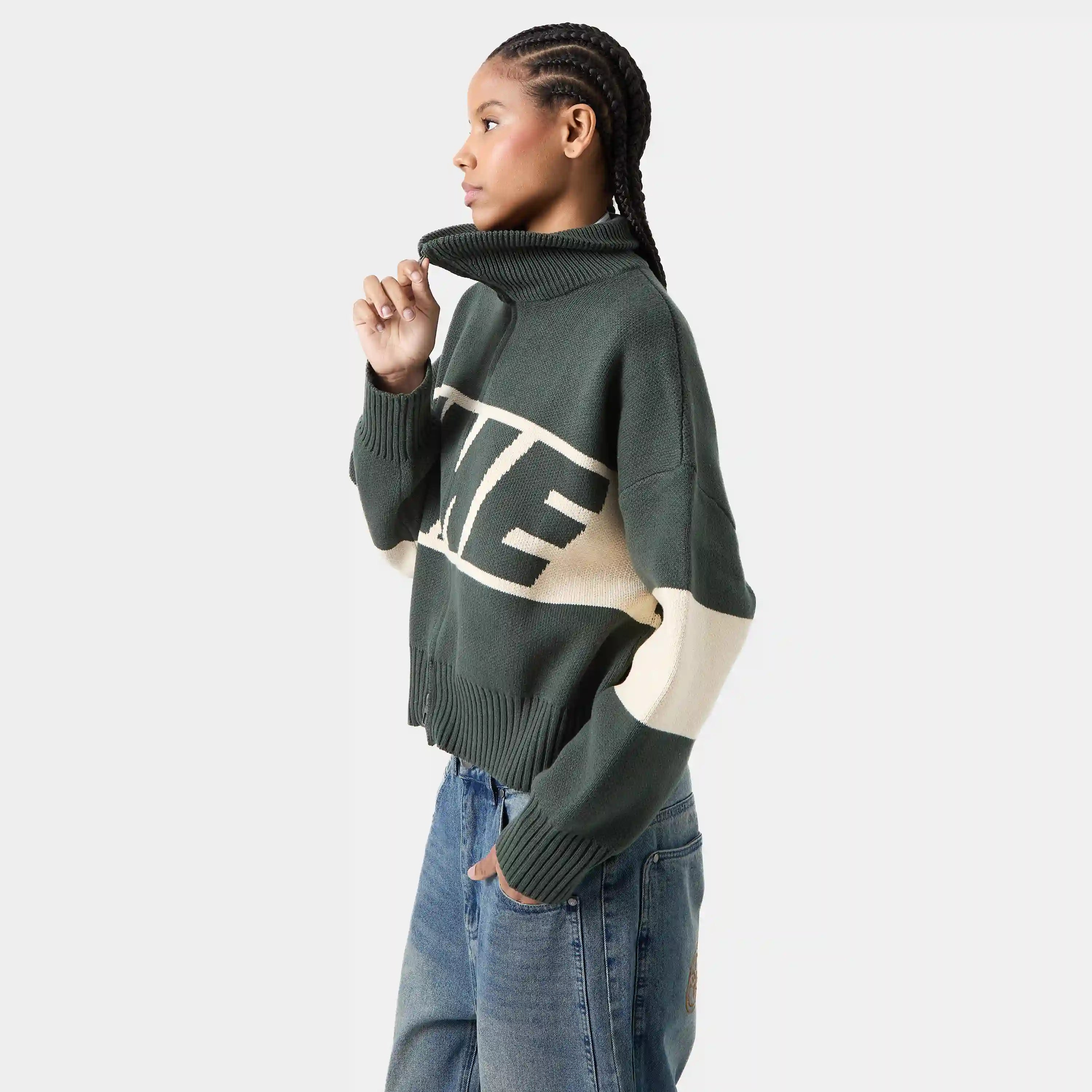 Thrill Hunt Zipper Knit