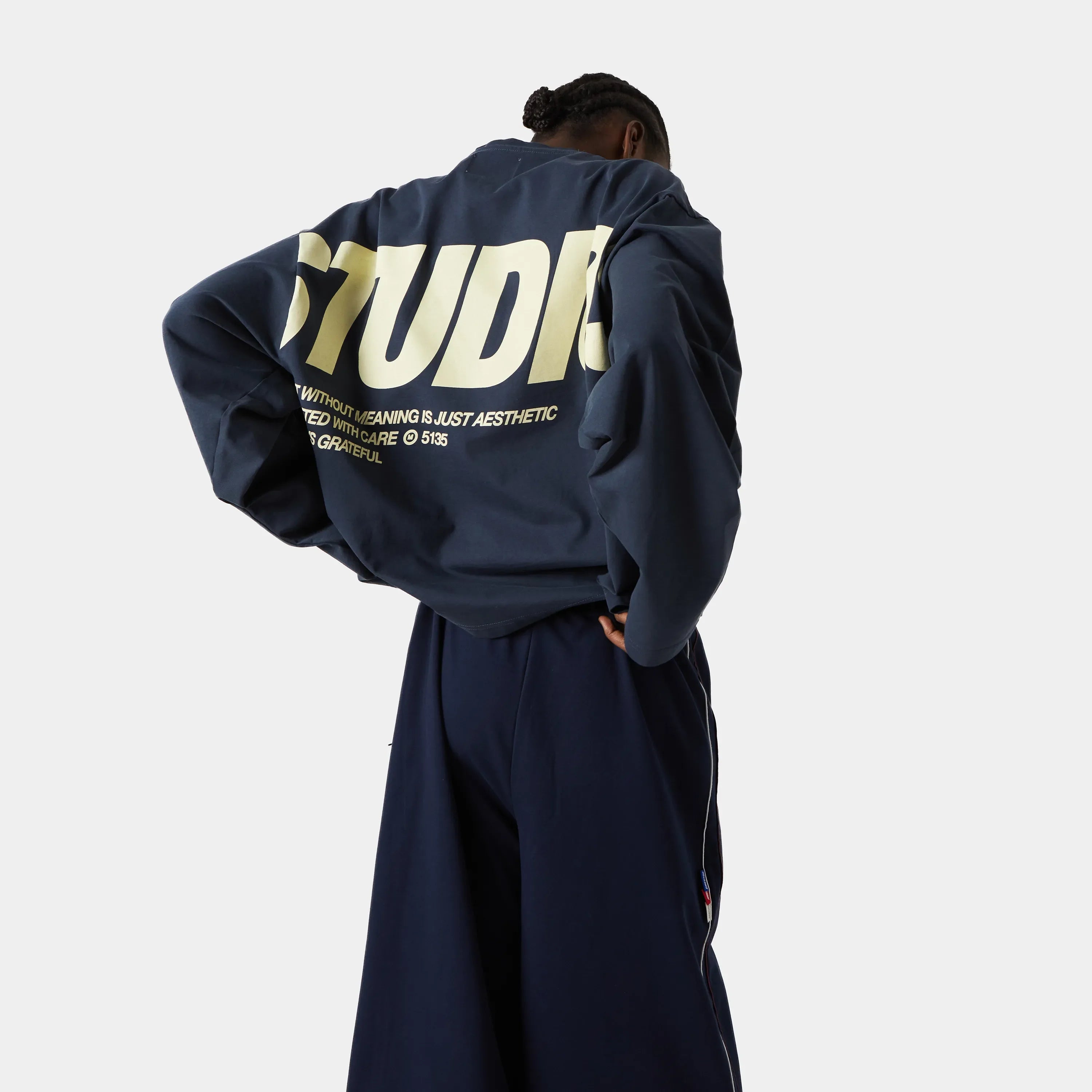 Thrill Navy Long Sleeve