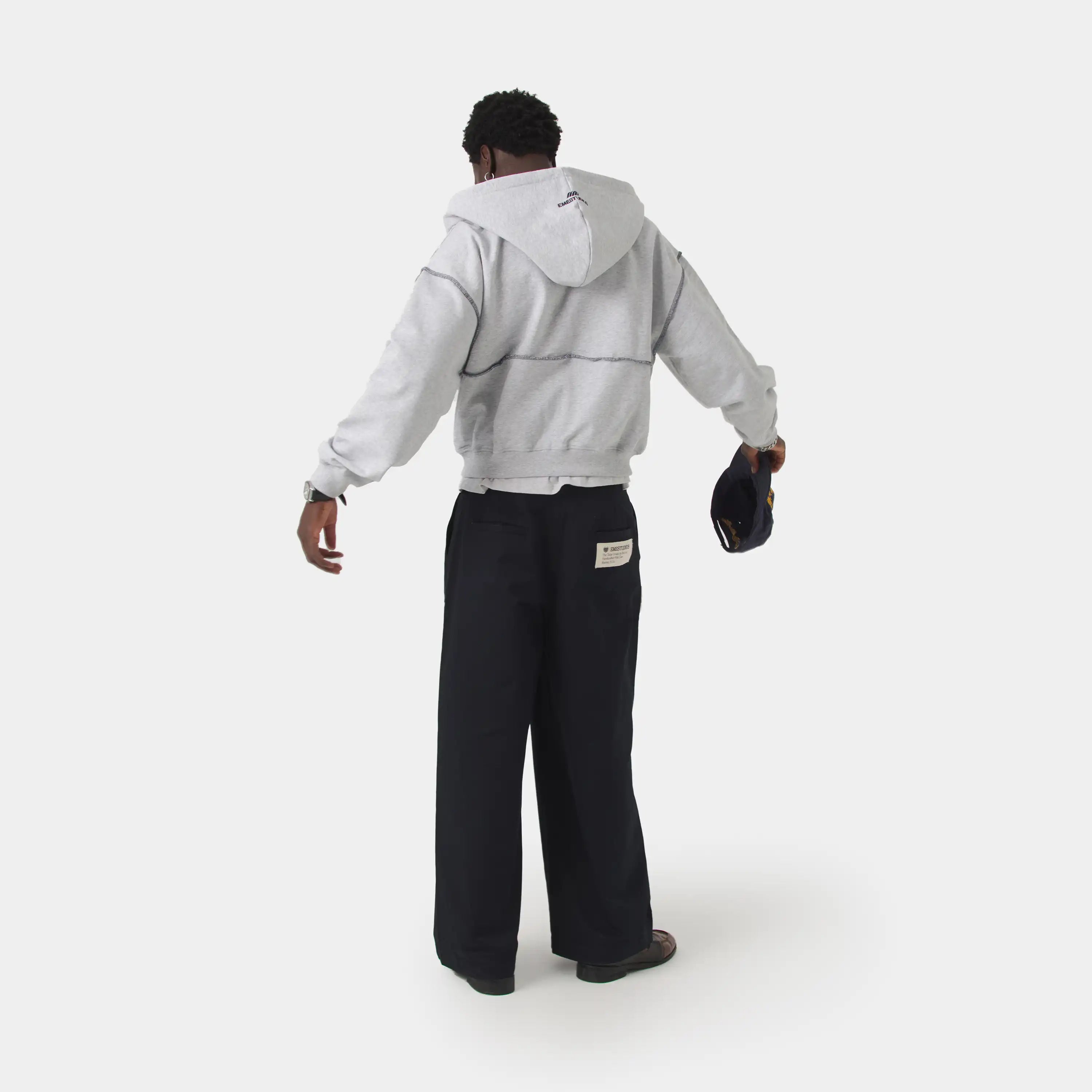 Capri Heather Grey Full Zip