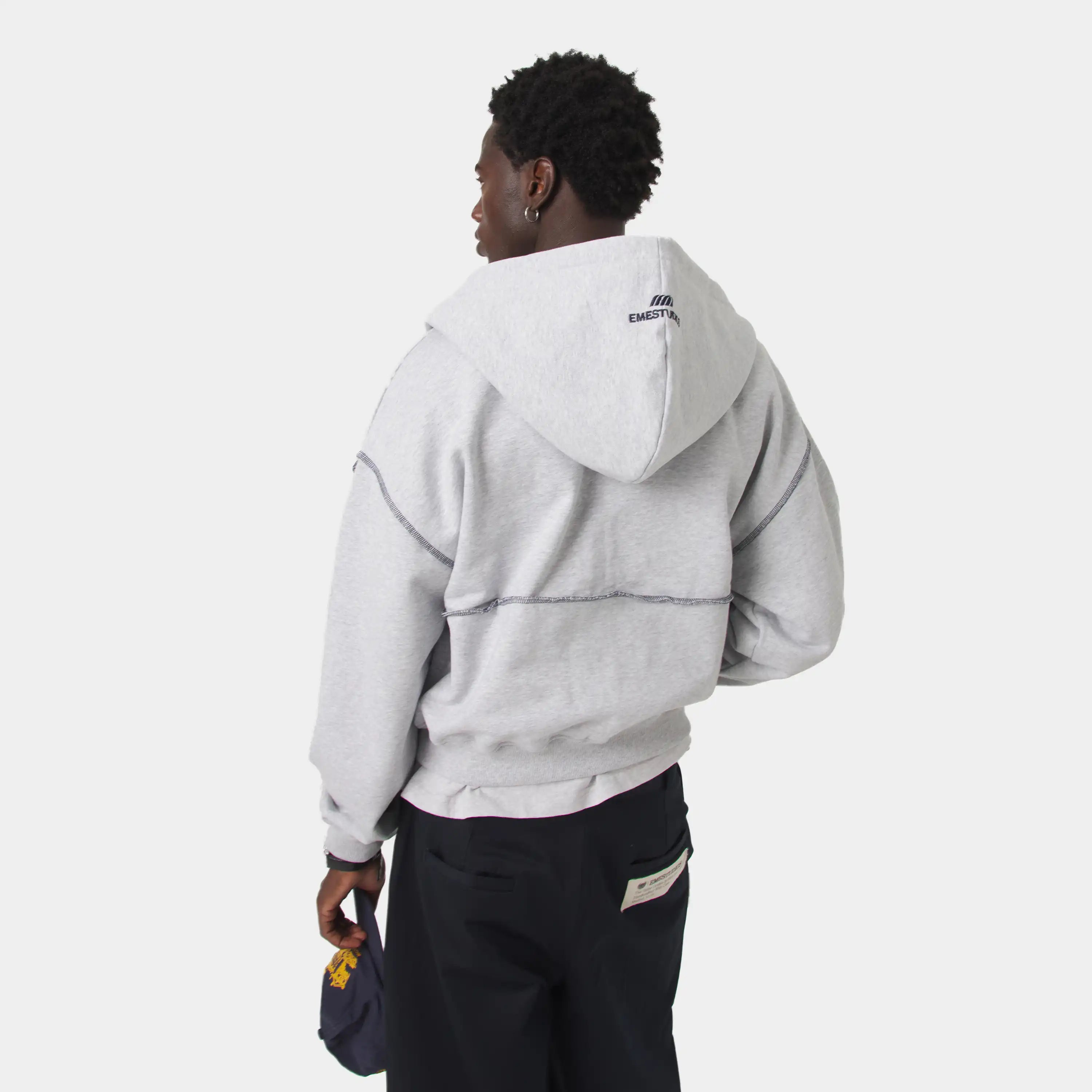 Capri Heather Grey Full Zip