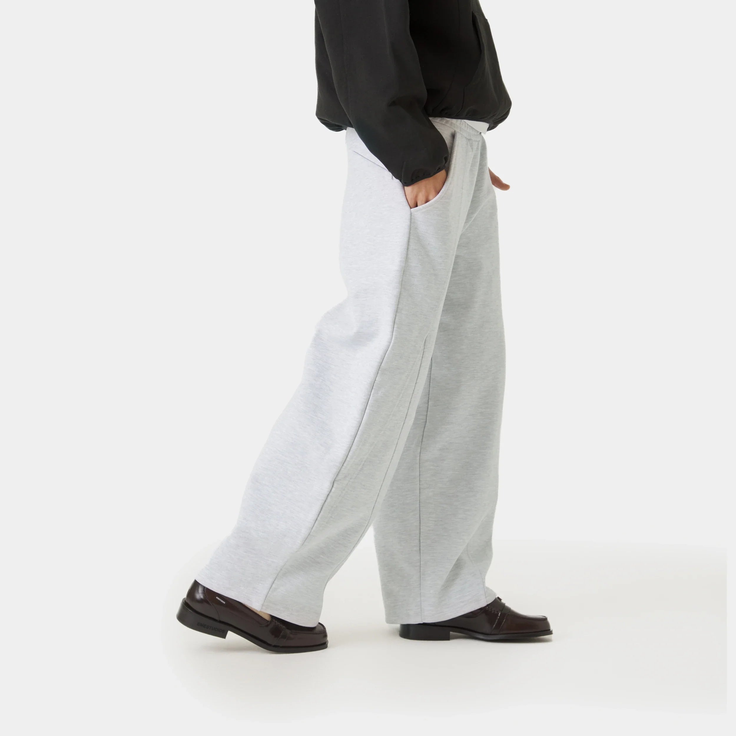 Alfa Heather Grey Suit Pants