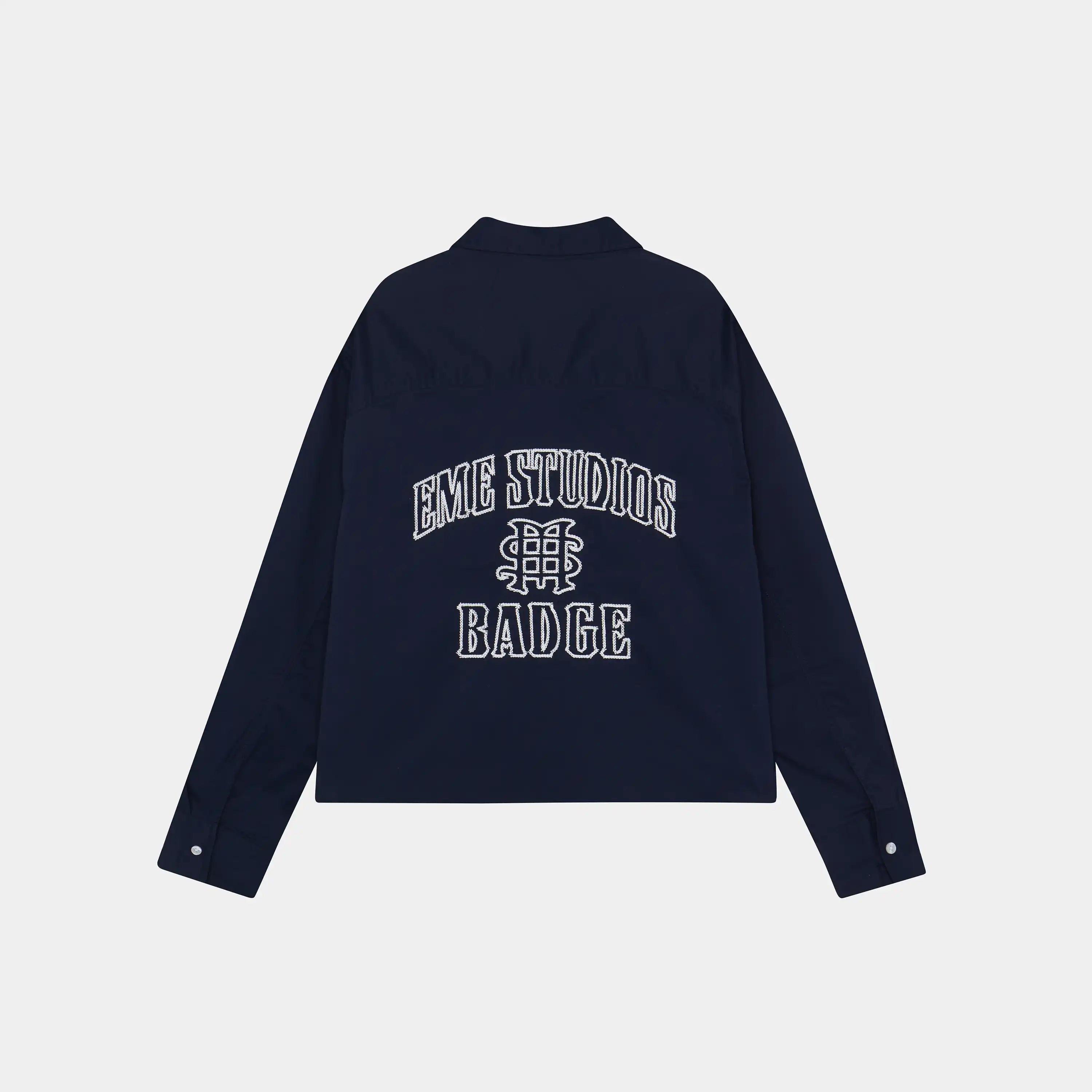 Badge Navy Shirt