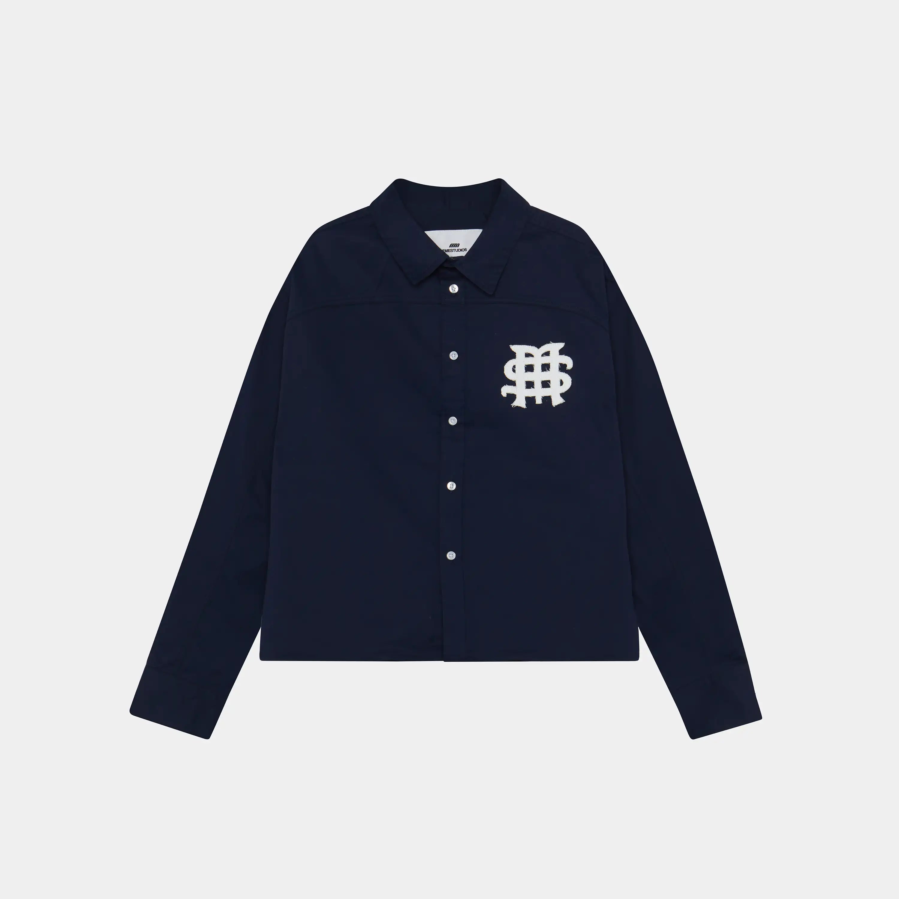 Badge Navy Shirt